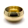 Чаша поющая бронзовая (без резонатора)(d 14 см)(Yellow Plain no.3)