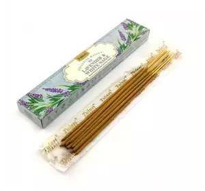Lavender & White Sage Incense Stiks 15 g (Пильцеві пахощі 15 грамів)(Tulasi)