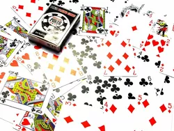 Карти гральні пластикові "Poker playing cards" (9,5х6,5х1,8 см)