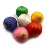 Набір ялинкових кульок "Різнокольорові" d6см, 6шт, OPP, 1шт/етик.