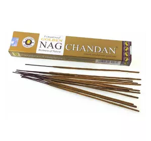 Golden nag chandan (Сандалове Дерево) (Vijayshree) (15 gm) (12 шт/уп) пилкові пахощі