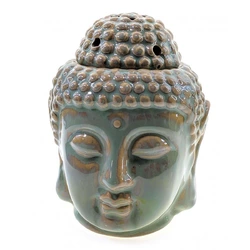 Аромалампи керамічна "Будда" зелена (14х10,5х11 см)
