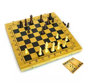 Нарди + шахи з бамбука (29,5х29х2,5 см)