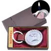 Запальничка-брелок в подарунковій коробці Орел (Звичайне полум'я) №XT-55 Silver