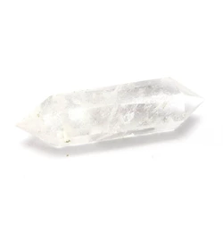 Двухголовый кристалл горного хрусталя подвеска