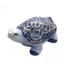 Черепаха з монетним панциром Фаянс Синя