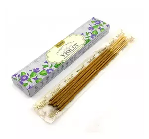Violet Incense Stiks 15 g (Пильцові пахощі Фіалка 15 грамів) (Tulasi)