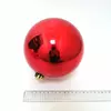 Ялинкова куля "Big red" 15см, 1шт/етик.