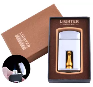 Запальничка в подарунковій коробці Пляшка (Турбо полум'я) №XT-25-1