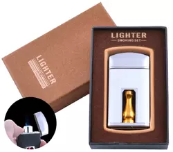 Запальничка в подарунковій коробці Пляшка (Турбо полум'я) №XT-25-1