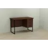 Письмовий стіл Гаррі 75x140x60 чорний ДСП Венге 32мм
