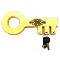 Ключниця "Ключик" дерев'яна (27х12х2 см)