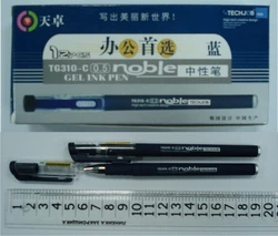Ручка гелева "Techjob" "Noble" 0.5 mm (Black)