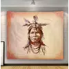 Гобелен настінний "Портрет індіанця"
