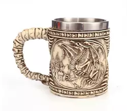 Чаша Античний дракон із полістоуна