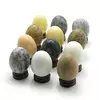 Яйца каменые на подставке (в наборе 12 шт) (6х3,5х3,5)