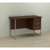Письмовий стіл Ferrum Гаррі 75x140x70 сірий ДСП Венге 16мм