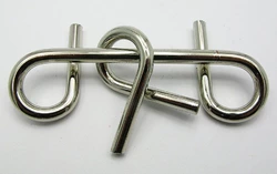 Головоломка метал (D7-9)(12х8х4,5 см)