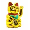 Кішка Манекі-неко махає лапою (12,5х7,5х6,5 см) (0255A) (батарейки в комплект не входять) Суперціна!