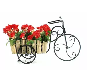 Кована підставка для квітів Кантри "Велосипед малый 1"