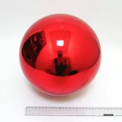 Ялинкова куля "Big red" 25см