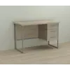 Письмовий стіл Ferrum Гаррі 75x120x70 сірий ДСП Дуб Сонома 32мм