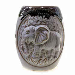 Аромалампи керамічна "Слон" біла (12х9,5х8 см)
