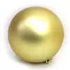 Великий ялинкова куля мат. "GOLD" 20см, 1шт/етик.