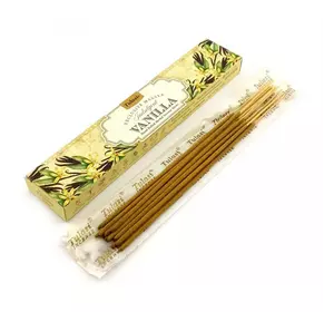 Vanilla Incense Stiks 15 g (Пильцові пахощі Ваніль 15 грамів) (Tulasi)