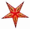 Світильник Зірка картонна 5 променів RED FLOWER ULTA