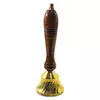 Дзвіночок бронза з дерев'яною ручкою (16,3х6х6 см)