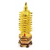 Пагода кам'яна крихта "золото" (19,5х6,5х5,5 см)