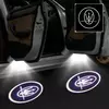 Лазерна дверна підсвітка/проєкція у двері автомобіля Maserati