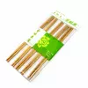 Палочки для еды бамбук (10 пар) (24х12х1 см)