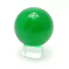 Кришталева куля на підставці зелений (5 см)