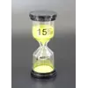 Песочные часы "Круг" стекло + пластик 15 минут Желтый песок