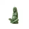 Свічка Богиня Землі "Гайя мала" Зелена 4*5*7,5см.