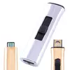USB запальничка LIGHTER №HL-78 Silver