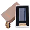 USB запальничка в подарунковій упаковці Lighter (Спіраль розжарювання) №XT-4981 Black