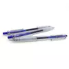 Ручка гелева TY 0,5 мм син., прозорими грип, пластик.короб