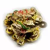 Жаба на монетах золота (5х3,5х4,5 см)
