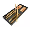 Палички для їжі бамбук з малюнком набір 5 пар №3