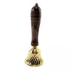 Дзвіночок бронза з дерев'яною ручкою (18х6.5х6.5 см)