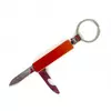 Ніж-брелок з складаним ножем помаранчевий (2 в 1) (9,5х3х1см)