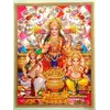 Постер "Індійські боги" Сарасваті Лакшмі Ганеш AAP 075