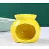 Аромалампа керамічна "Шар" Жовта 7*6*5,8 см.