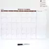 Електростатична плівка Beifa "Monthly Planner", 4 лист./кор., 60*40см + маркер
