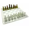 Шахи скляні бурштинові (GBA01L-2) (39х39х6 см)