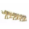 Слони різьблені алюміній (н-р 3 шт) (11,5х7,5см8х6см8х5,5см)(Elephant Set of 3ps small)
