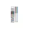 Набір простих олівців квадратні Acmeliae "Morandi collection" 2B 2,4 мм, 12 шт., 1 шт./етик.